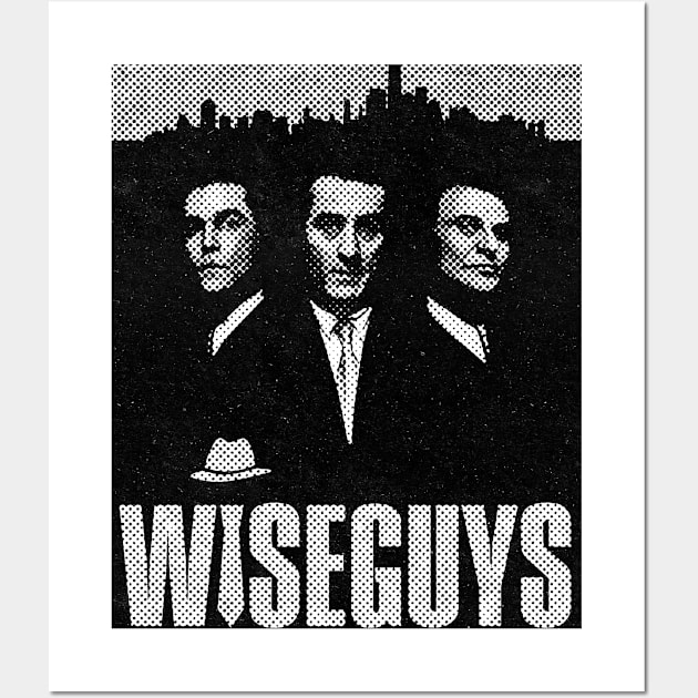 Wiseguys Halftone Wall Art by Resdis Materials